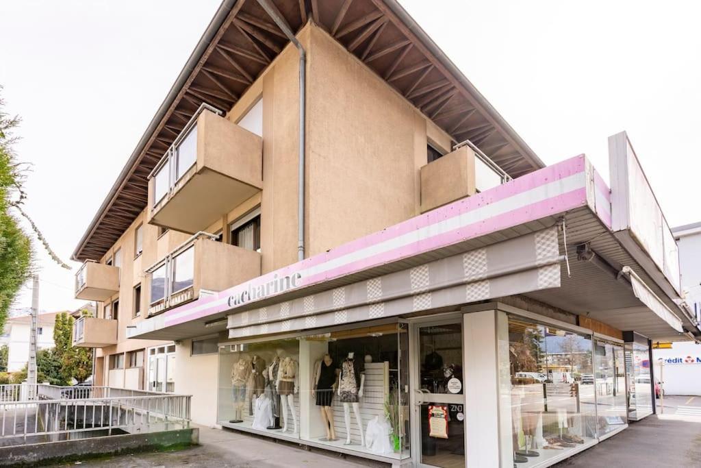 Studio Cosy Proche Du Centre + Parking Gratuit Cluses Bagian luar foto