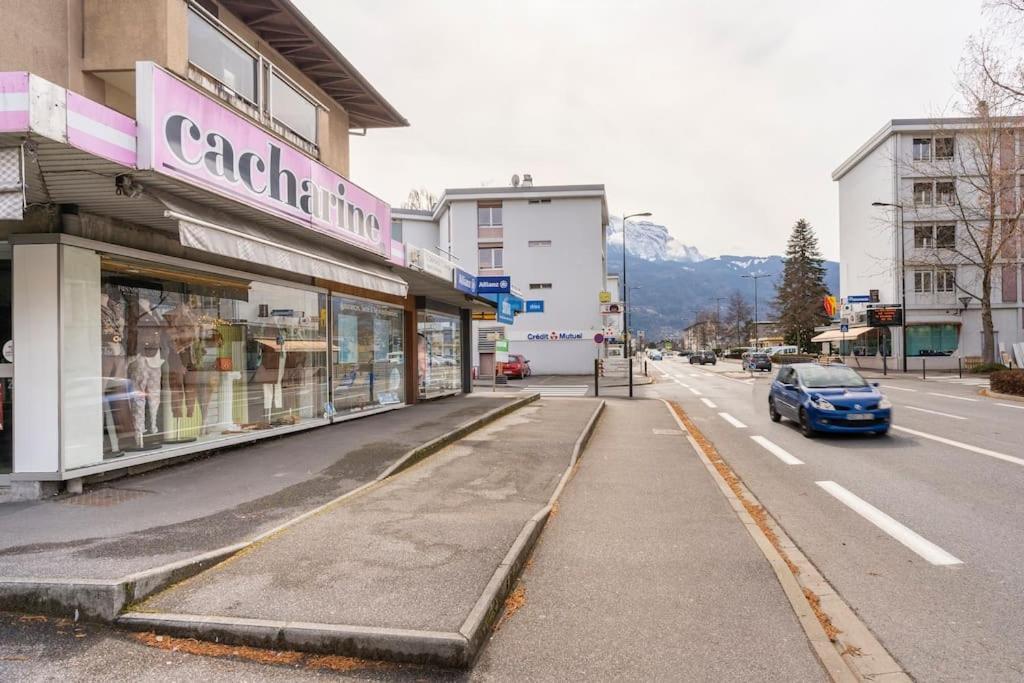 Studio Cosy Proche Du Centre + Parking Gratuit Cluses Bagian luar foto